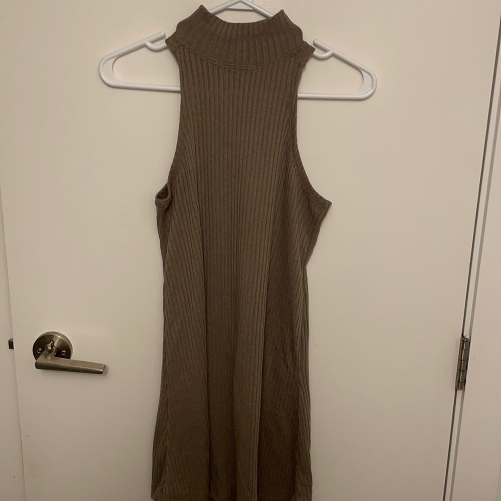 The Hanger mini dress turtle neck